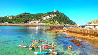 isla en kayak y sup