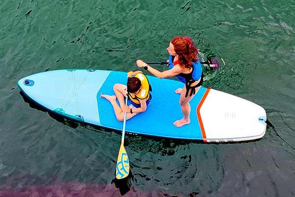 Sup doble en Donostia