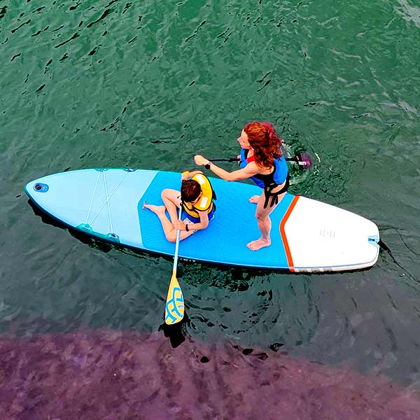 Sup doble en Donostia